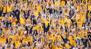 WVU announces football game day promotions such as True Blue, Gold Rush and Stripe the Stadium